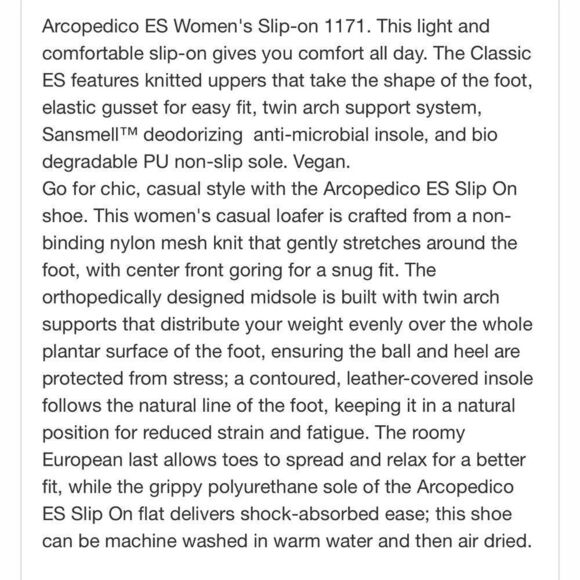 Arcopedico knit  shock stretch tan ortho sneakers - Picture 7 of 7